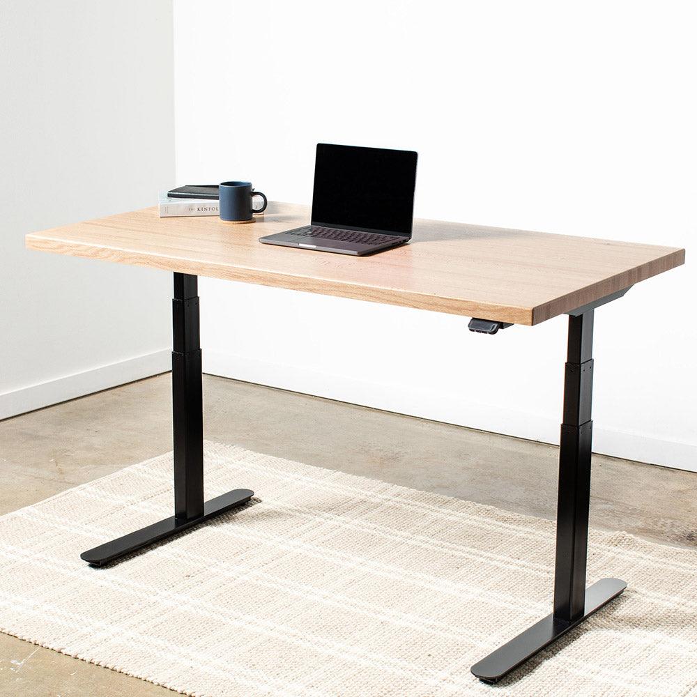 Lander Standing Desk - Butcher Block - iMovR