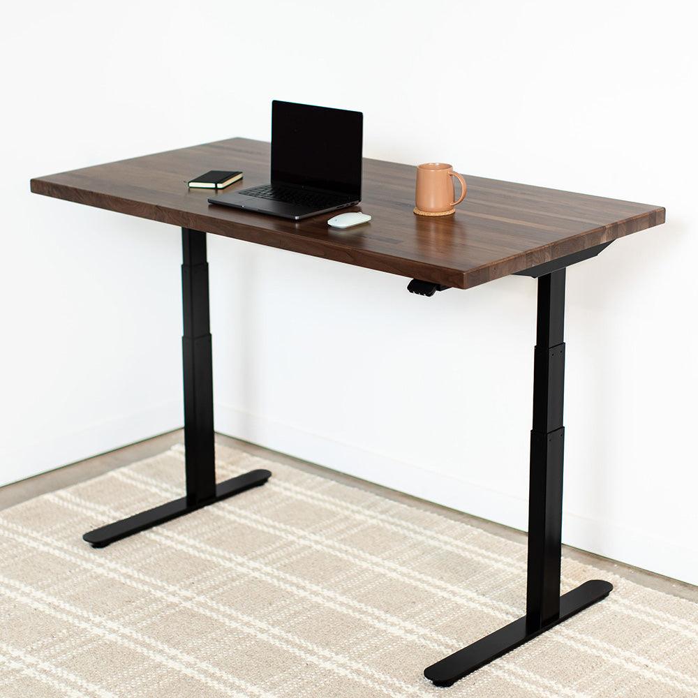 Lander Standing Desk - Butcher Block - iMovR