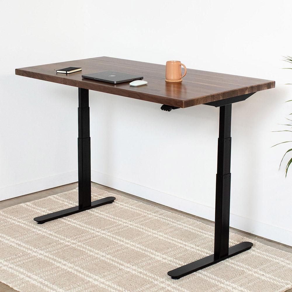 Lander Standing Desk - Butcher Block - iMovR