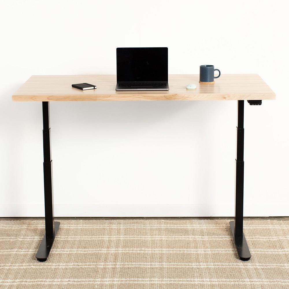 Lander Standing Desk - Butcher Block - iMovR