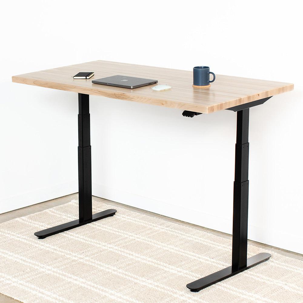 Lander Standing Desk - Butcher Block - iMovR