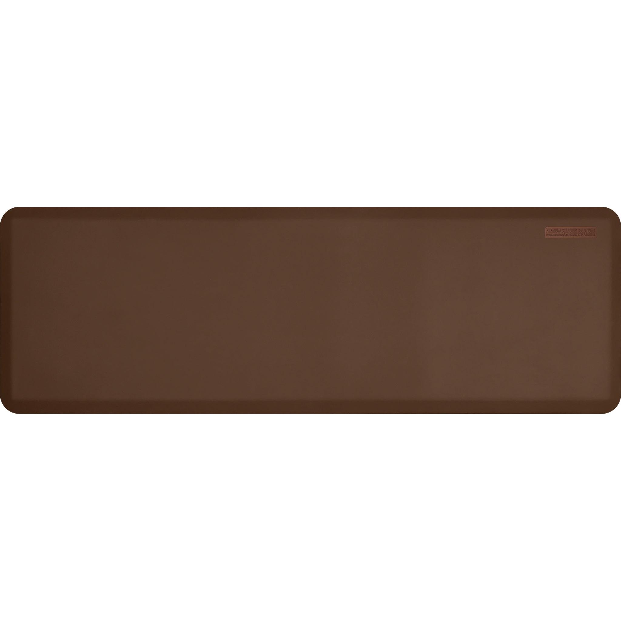 EcoLast Premium Standing Mat, brown, 6′ × 2′