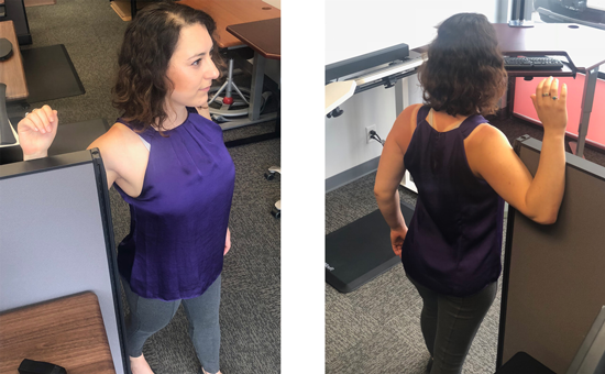 Chest Opener – Pectoralis Stretch at the office