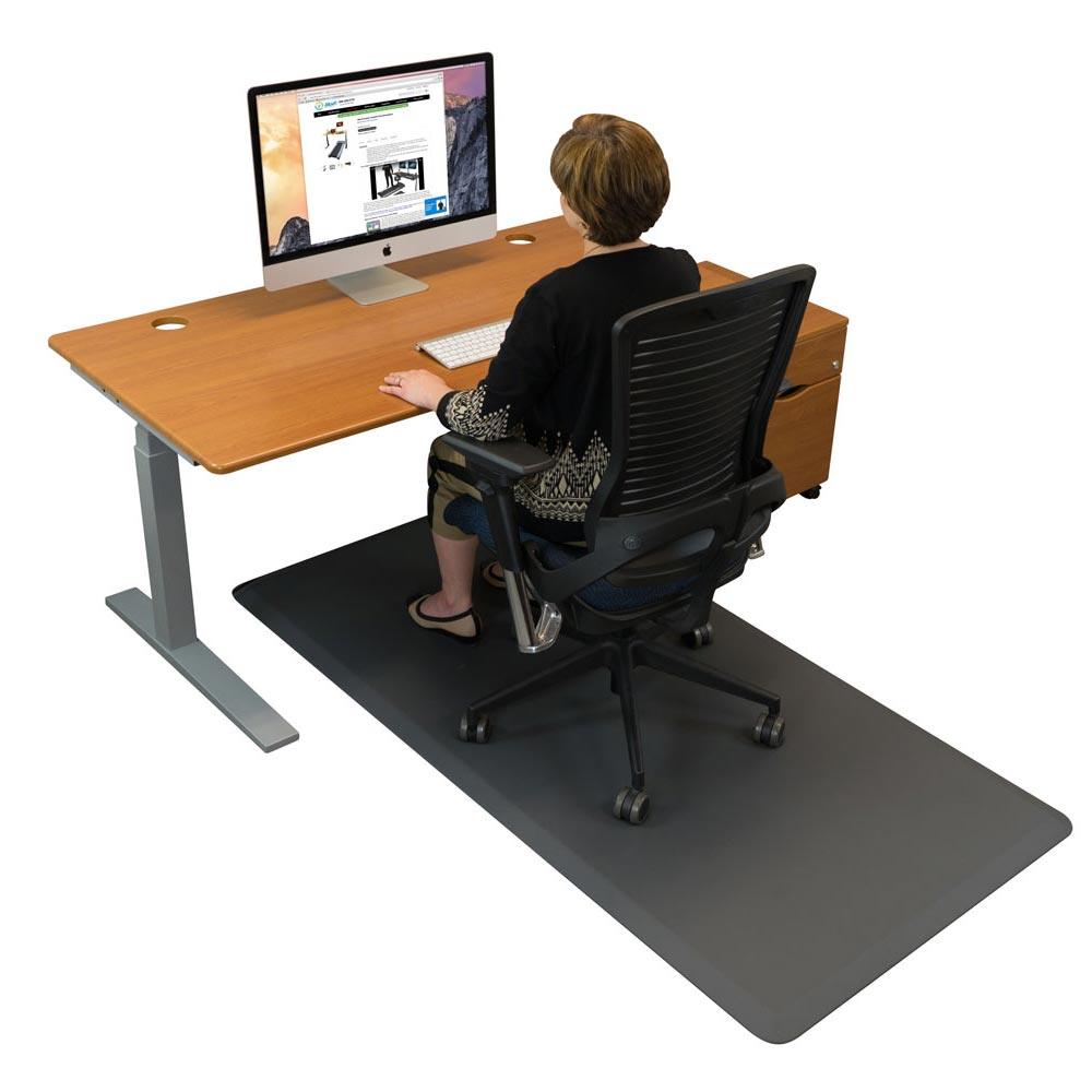 EcoLast Hybrid Chair Mat by WellnessMats - iMovR