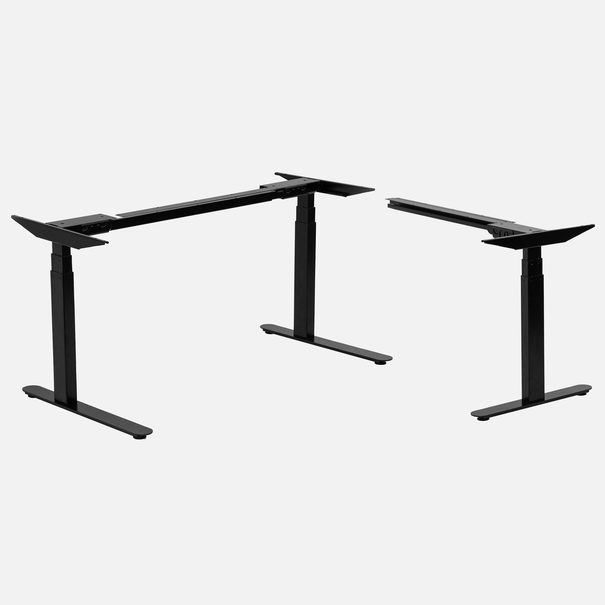 Lander L-Desk DIY Base in Black