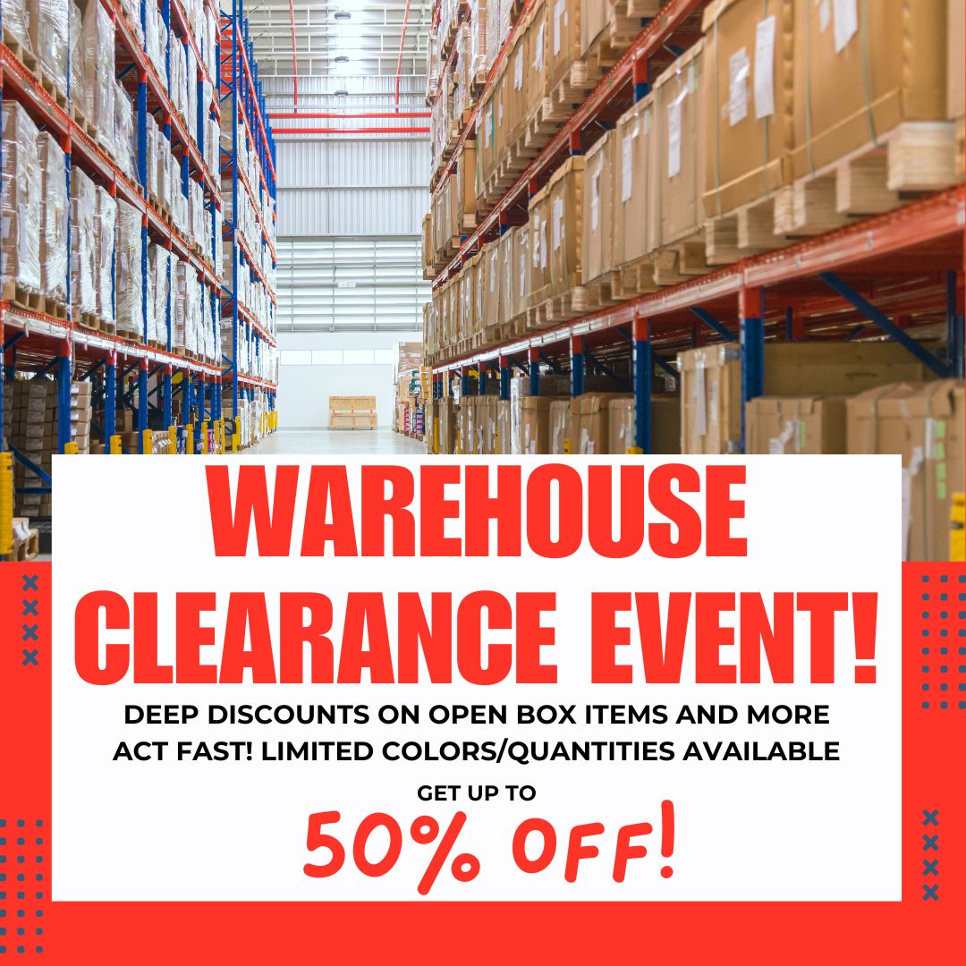 Up to 50% off at the iMovR warehouse sale!