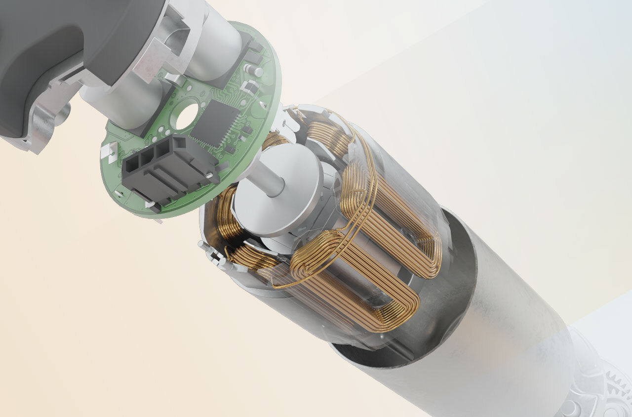 Inline DC Brushless Motors