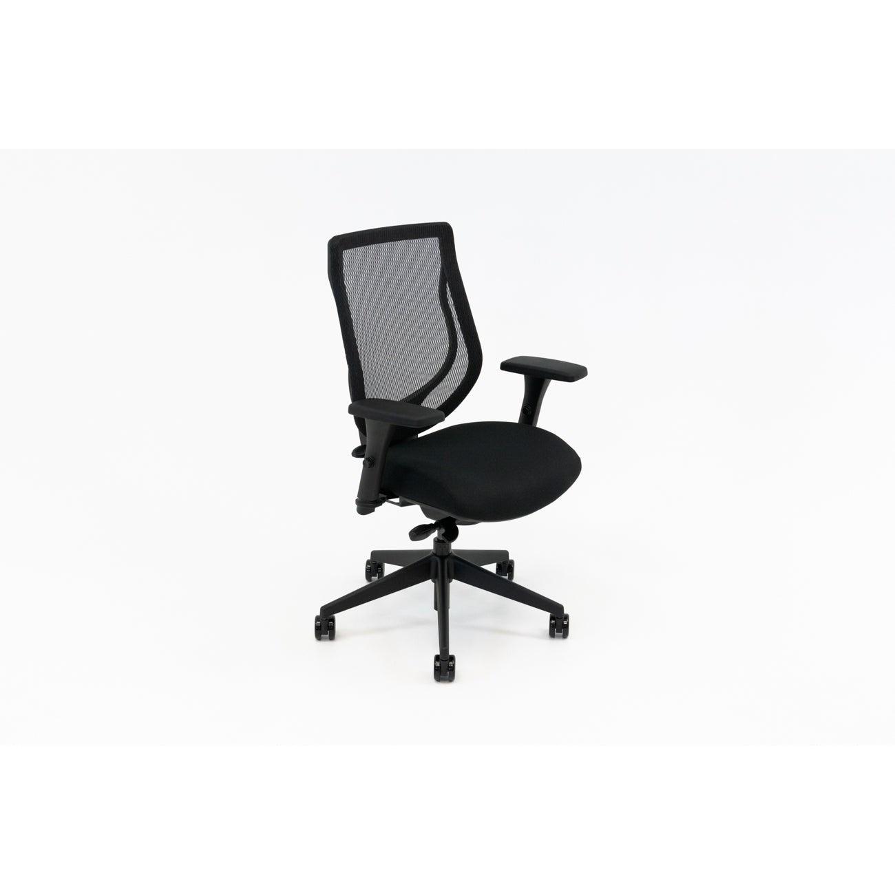 McHale Night Black Ergonomic Workstation Chair