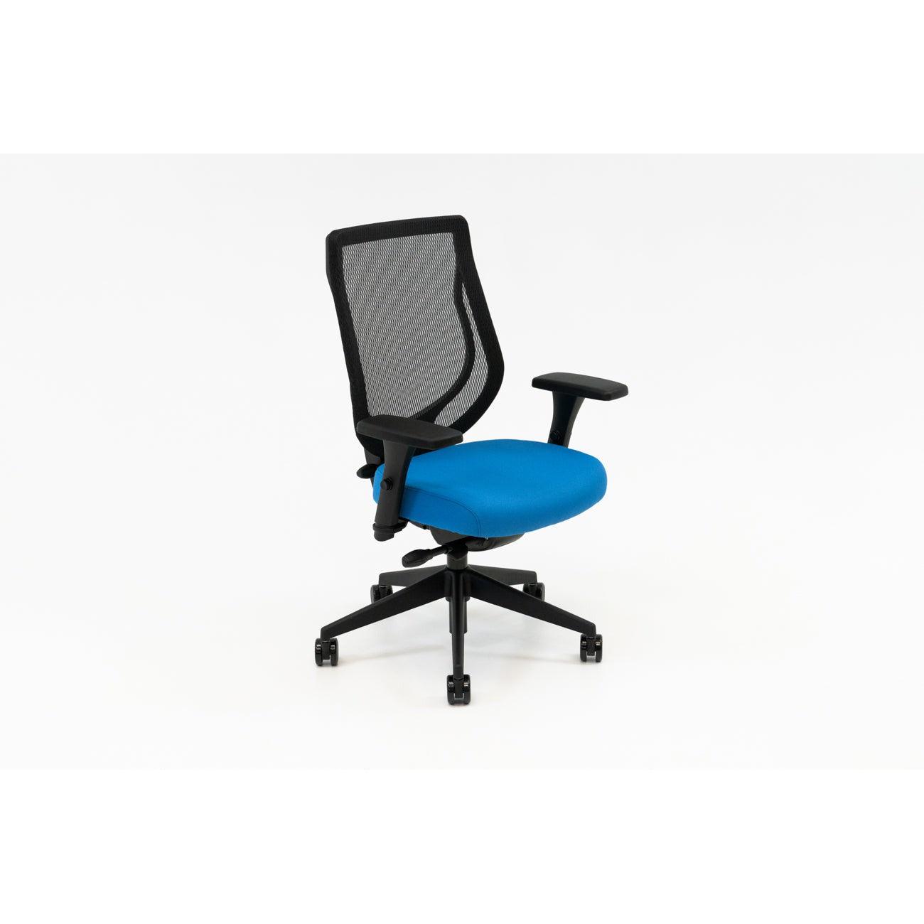 McHale Lagoon Blue Ergonomic Workstation Chair