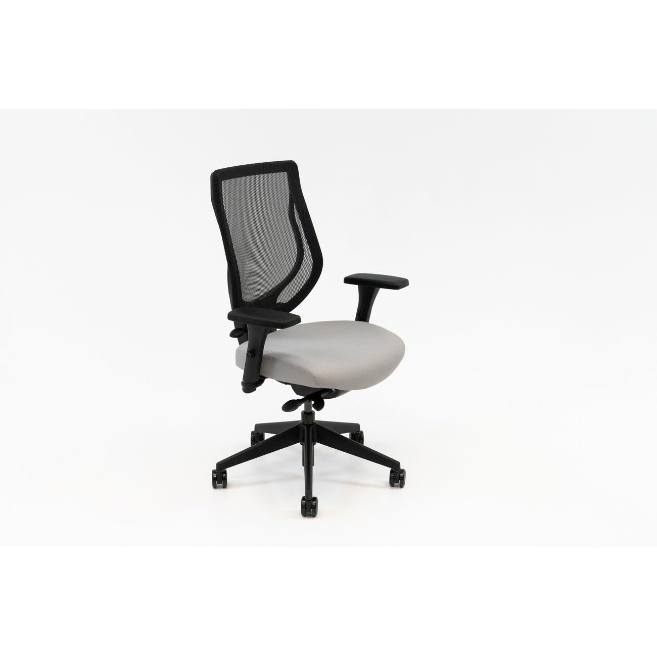 McHale Gray Drift Ergonomic Workstation Chair